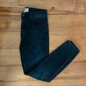 Current/Elliot Super High Waist Stiletto Jeans